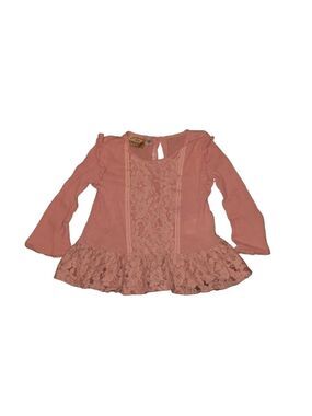Roebuck & Co Girls Long Sleeve Blouse Size Small